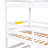 Triple Bunk Bed With Storage Staircase, Separate Design