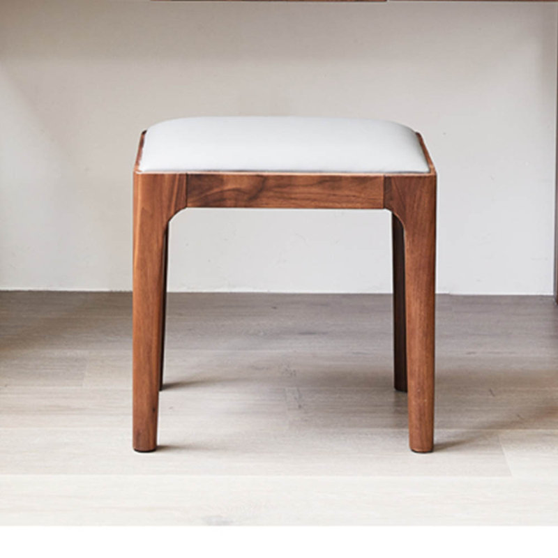 Black walnut solid wood clamshell dresser