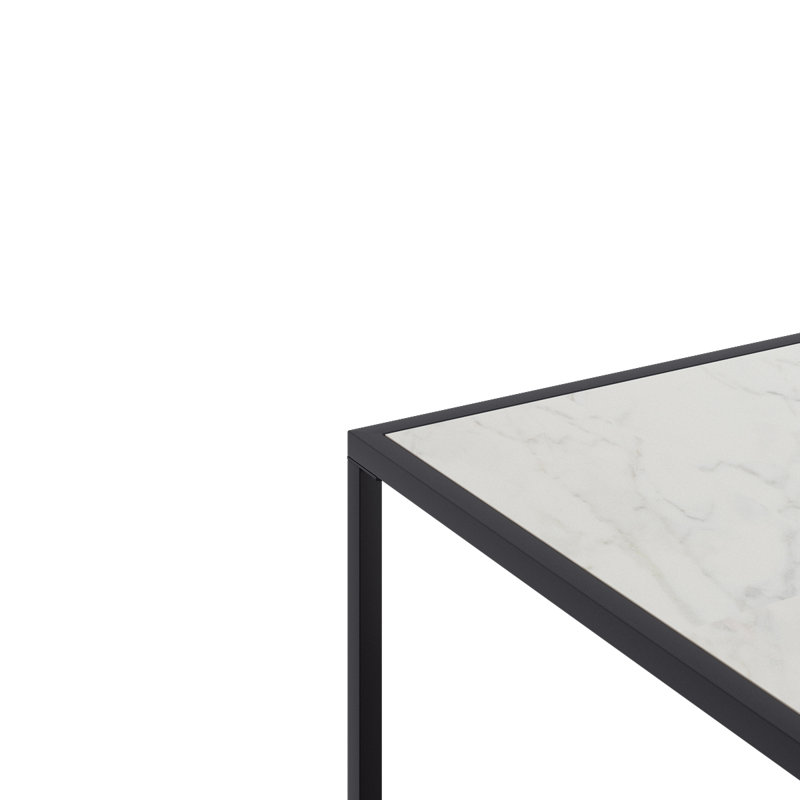 Chic Marble Top Square Table