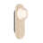 Outdoor, 15", Travertine, Clear Smooth Glass-546514122