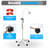 LED Mobile Teeth Whitening Machine