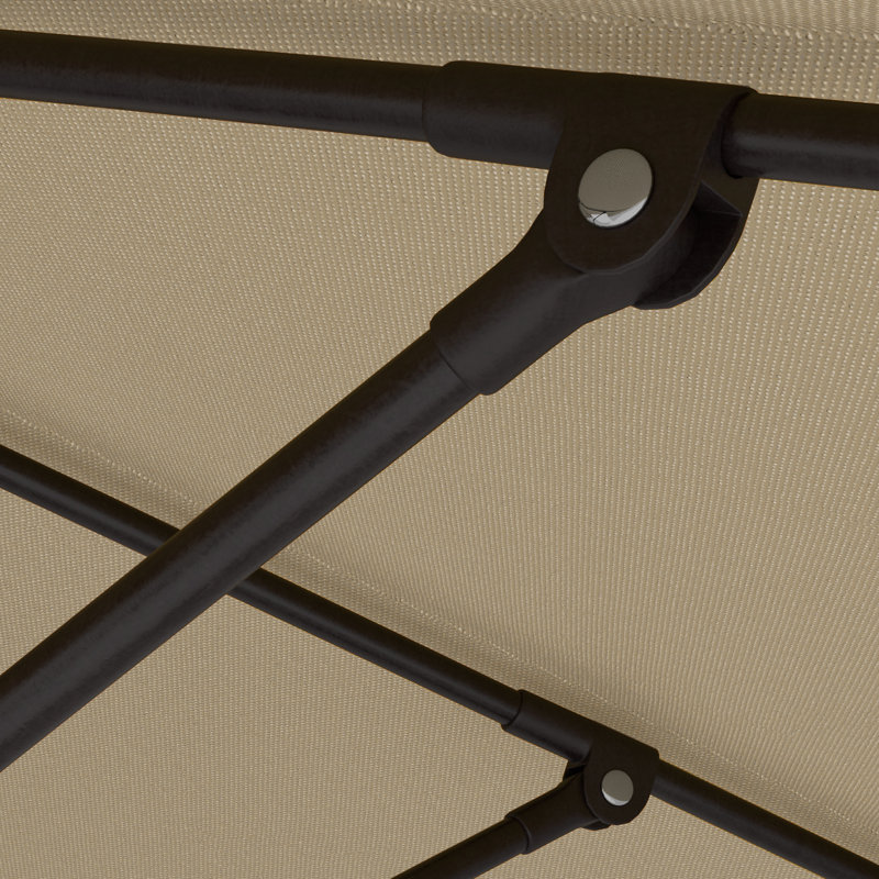 Parasol de marché 7 pi 2 po Armiead, Beige antique - polyester