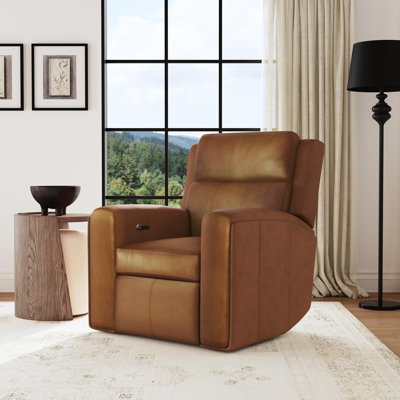 Harrison Power Recliner With Power Headrests & Lumbar
