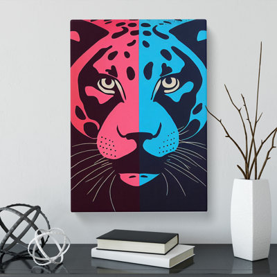 Panther Conceptual - Wrapped Canvas