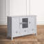 Console / armoire d'appoint en bois à 3 portes Cogbill