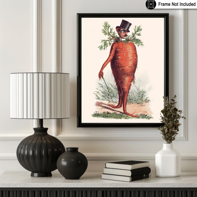 Carotte, Unframed, Poster, 11"H x 14"W