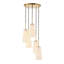 Luminaire suspendu grappe 5 lumières Uttermost Vanier