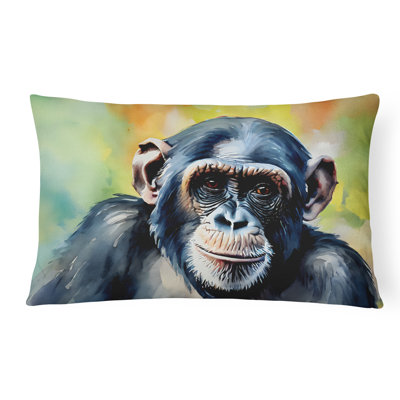 Chimpanzee Throw Pillow