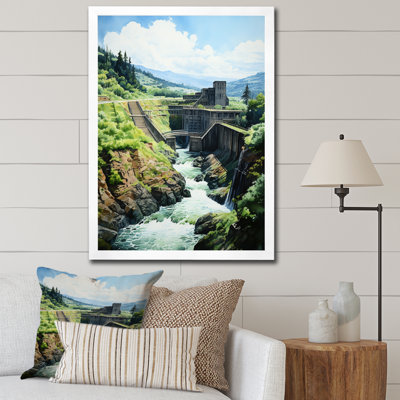Dam Dampress Heights Pointillism II - Dams Wall Decor
