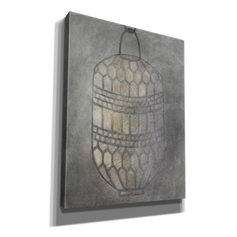  «Crepe Lantern 2» par Vanna Lam, art mural sur toile, 26 po x 34 po, H 34 po x l 26 po