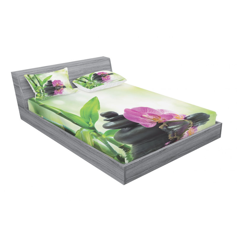 Microfiber Sheet Set, Full Sheet Set with Fitted Sheet