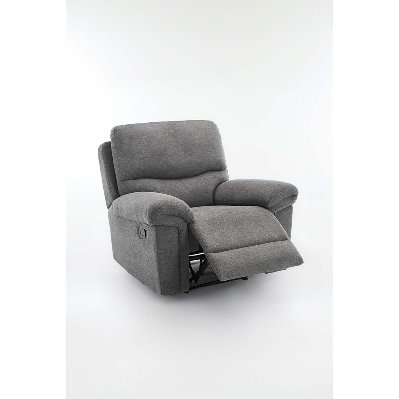 Okemah 36.6cm Wide Standard Recliner, Dark Grey