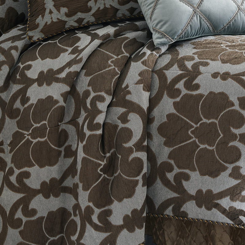 Oxford 3Pc Kg Comf Set, King Comforter + 2 King Shams