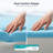 Dual Firmness Mattress Topper Queen, 3 Inch Gel Memory Foam Mattress Pad with Split Soft & Firm Zone-339272107