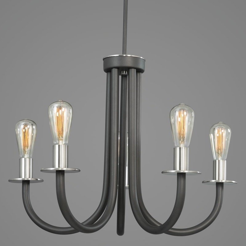 Lustree 5 lumières façon bougie/classique Pattie