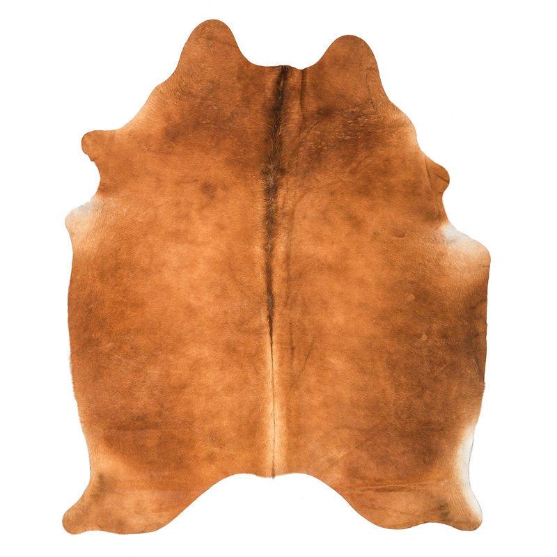 Myrtletown Animal Print Cowhide Flatweave 2cm X 1.75cm Area Rug