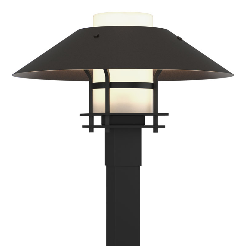 Henry 1 - Light 15.8" H Hardwired Lantern Head, Frosted, Coastal Black, White
