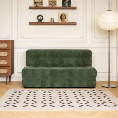 2 Seater Corduroy Loveseat