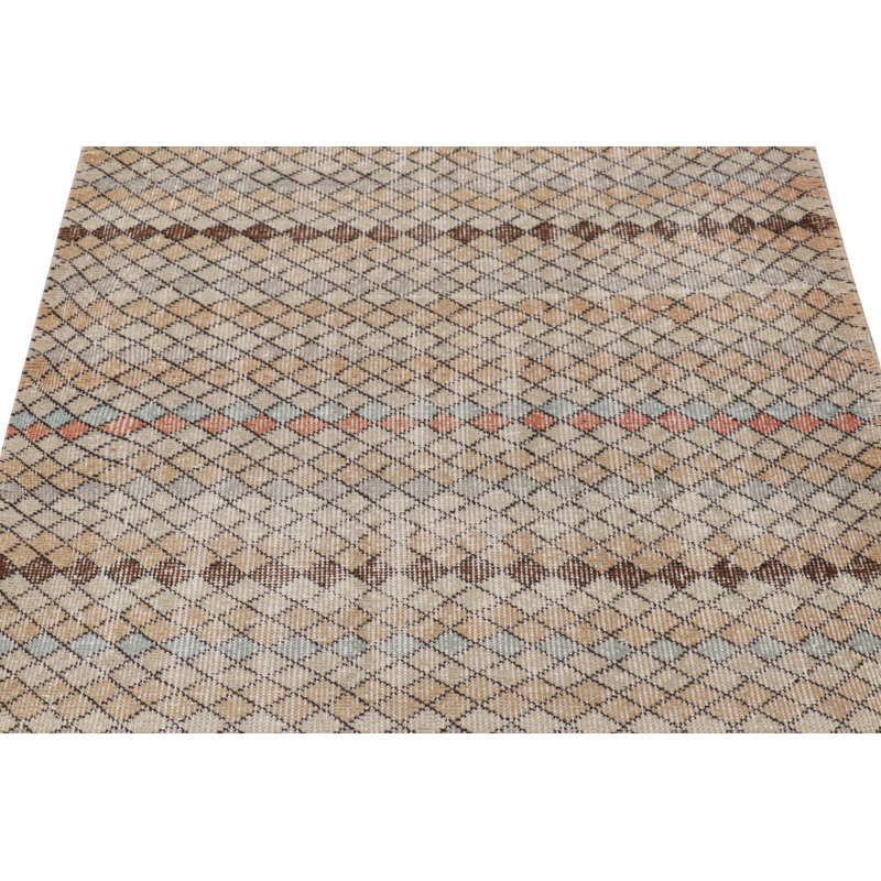 One-of-a-Kind 3'1x6'7 Hand Knotted Area Rug