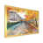 Impression dorée sur toile encadrée