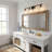 4 - Light Dimmable Vanity Light