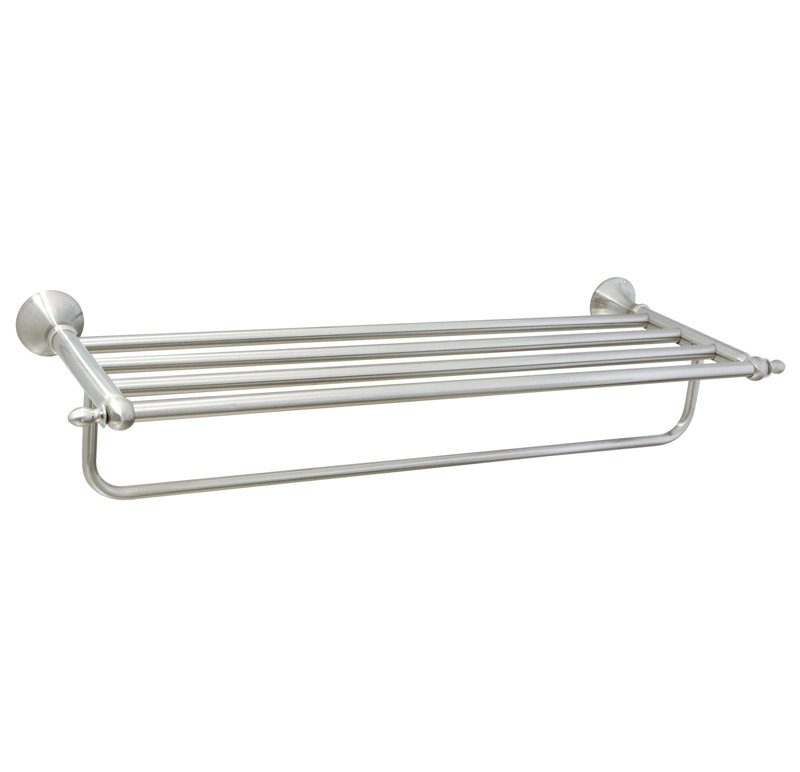 Nama Metal with Towel Bar, Satin Nickel