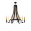 Rustic Lodge 8 - Light Chandelier