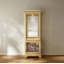 Ashlund Solid Wood Lighted China Cabinet
