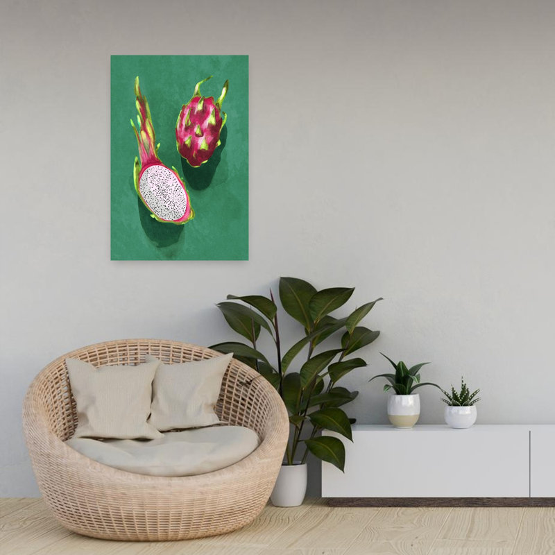 Art contemporain, art moderne de fruits, H 24 po x l 16 po