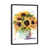 Distressed Black Framed
