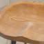 Ensemble de 2 tabourets de bar pivotants avec cadre en bois massif