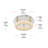 Bridgeton LED Semi Flush Mount-192118339-192118343