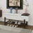 Upholstered Bench With Shoe Rack, Storage Bench With Rubber Wood Legs, Entryway Bench With Hidden Compartment-1934801035