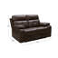 Causeuse inclinable à accoudoirs coussinés 63,5 po