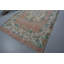 Tapis rétro, tapis tissé à plat, tapis de chambre à coucher, tapis turc, tapis vert en laine, grands tapis de 5,7 x 9,2 pi