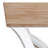Hector 2 Piece Triangle Solid Wood Accent Shelf