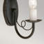 Cline Steel Candle Wall Light-23829592