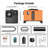 12V 8KW Portable Diesel Air Heater with LCD Display and Remote Control