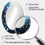 Miroir mural sarcelle moderne Mid-Century-767132174