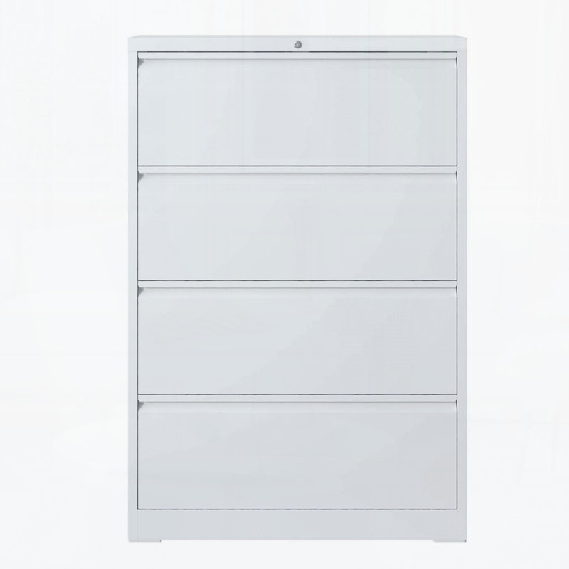 File Cabinet 4 Drawer,Filing Cabinet with Lock, Lockable File Cabinet for Home Office, Locking Metal File Cabinet for Legal/Letter/A4/F4 Size