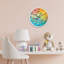 Shoop Butterfly Dream Children Wall Clock - 25 cm / 9.8 in
