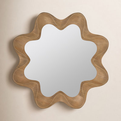 Judite 36" Pine Accent Mirror