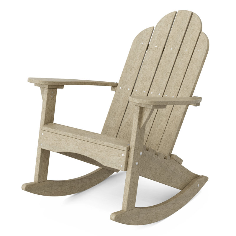 Chaise berçante classique Adirondack, Bois patiné