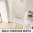 38 - 42 in. W x 71 in. H Pivot Semi-Frameless Shower Door with SGCC Tempered Glass-108624643-123417618