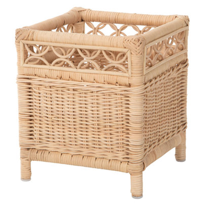 Ahsun Rattan Plant Stand 1 Tier