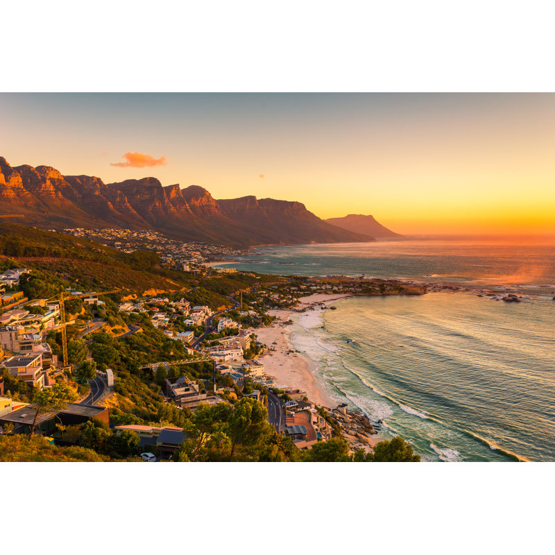Clifton Beach - Wrapped Canvas Print, 61cm H x 91cm W