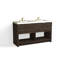 Vista 60" W Freestanding Double Bathroom Vanity-429148958-429148928-429149030