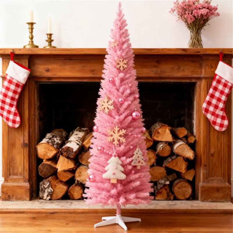 Arbre de Noël artificiel avec embouts de branches réalistes et support en plastique