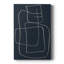 Shapes and Night Sky II - impression sur toile tendue-1782530895