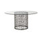 Round Glass Dining Table